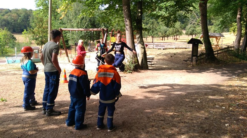 Zeltlager der Harztor-Jugendfeuerwehren