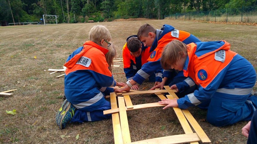Zeltlager der Harztor-Jugendfeuerwehren