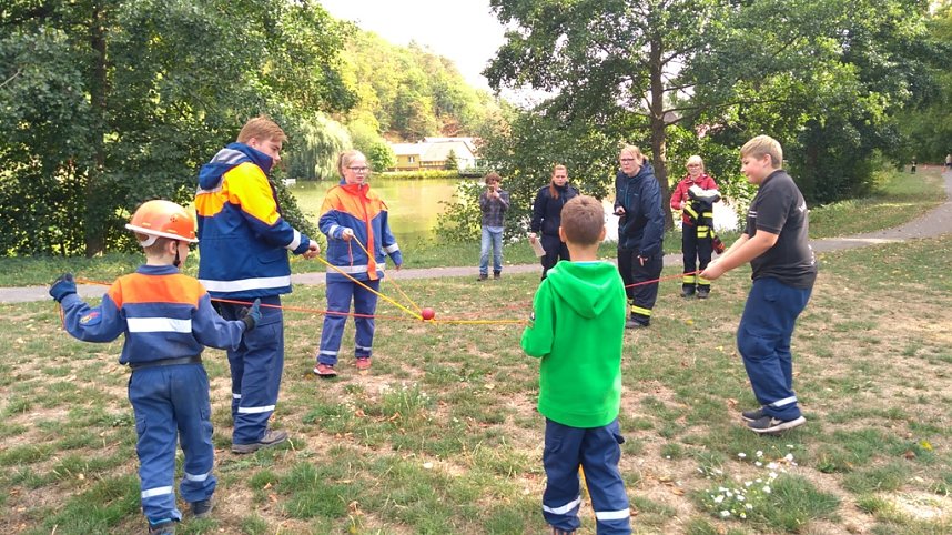 Zeltlager der Harztor-Jugendfeuerwehren