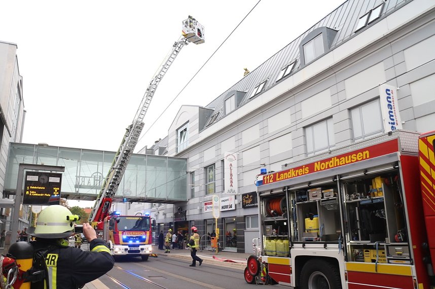 Brand in der S&uuml;dharz-Galerie