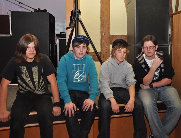 Junge Party im Klubhaus