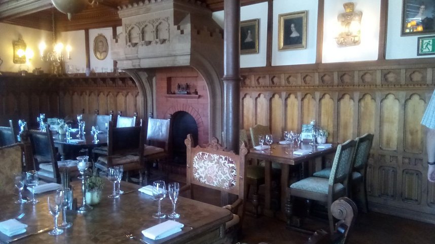 Kurt Frank zu Besuch auf Schloss Berlepsch