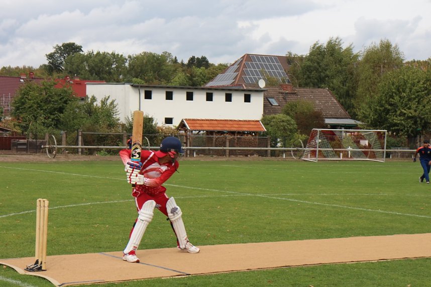 Erstes Cricket-Match des TSG Krimderode