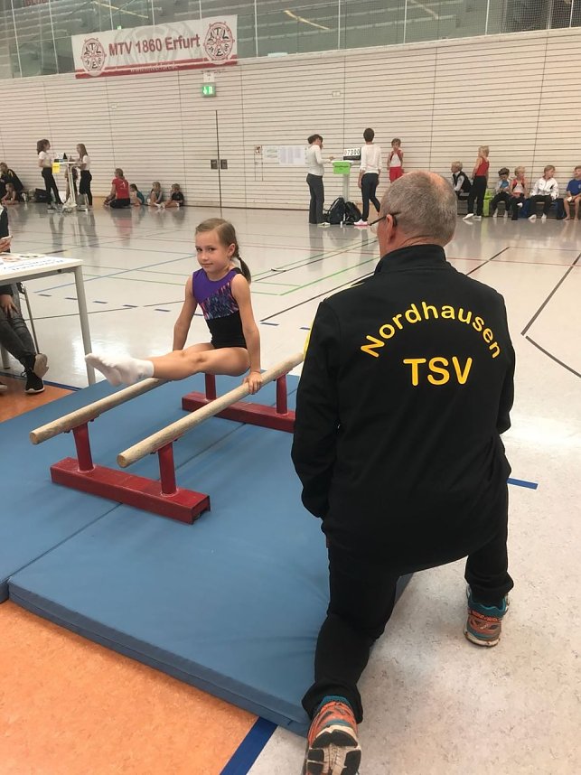Turnnachwuchs in Erfurt zu Gast