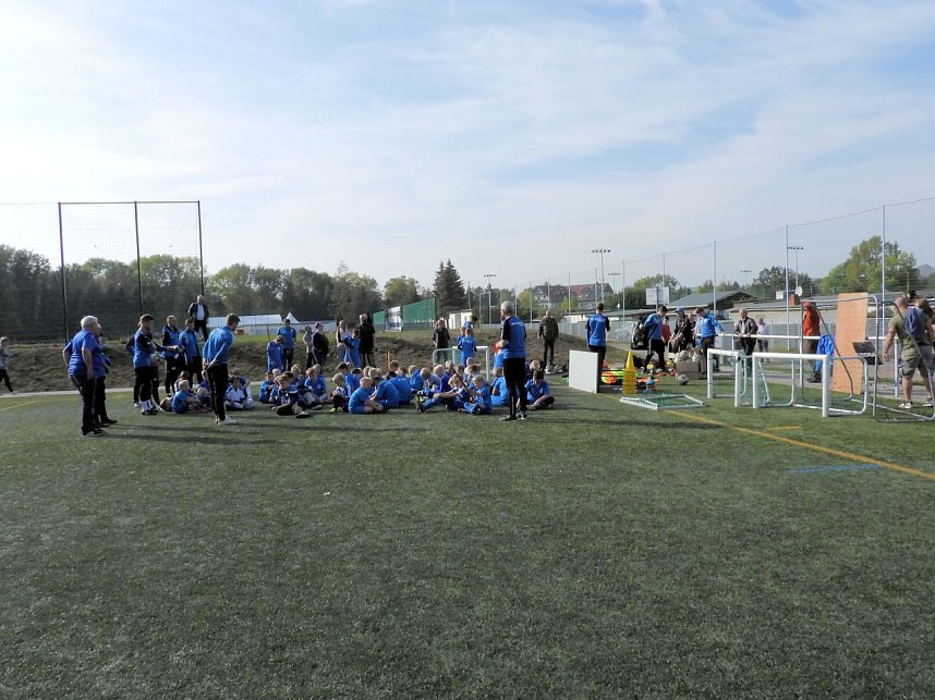 Tolle Stimmung beim Fu&szlig;ball-Ferien-Camp