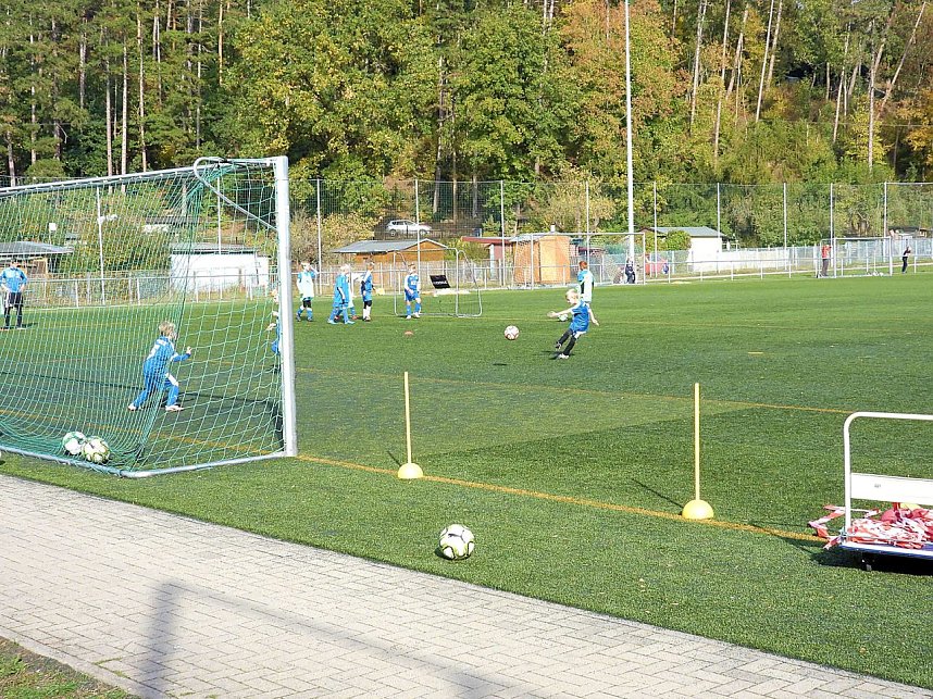 Tolle Stimmung beim Fu&szlig;ball-Ferien-Camp