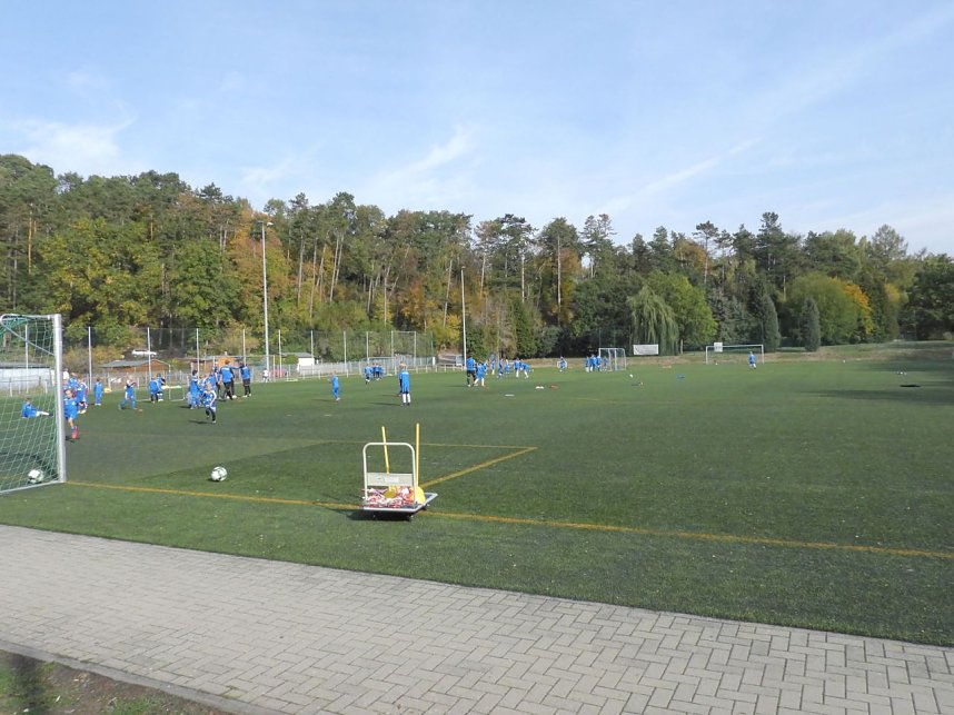 Tolle Stimmung beim Fu&szlig;ball-Ferien-Camp