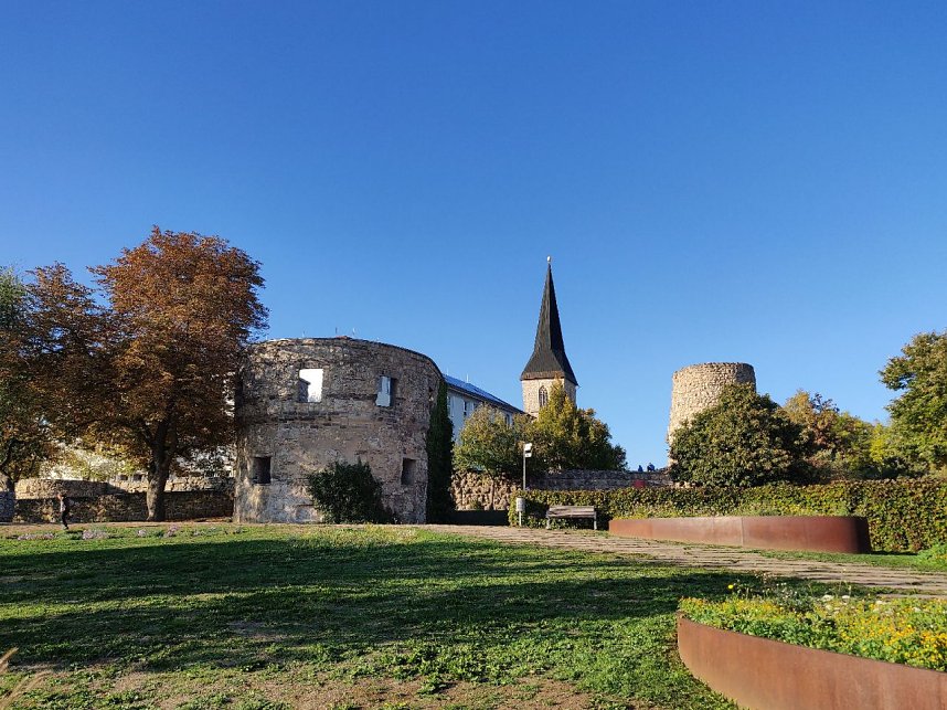 Farbenpracht auf dem Petersberg und in der Luft