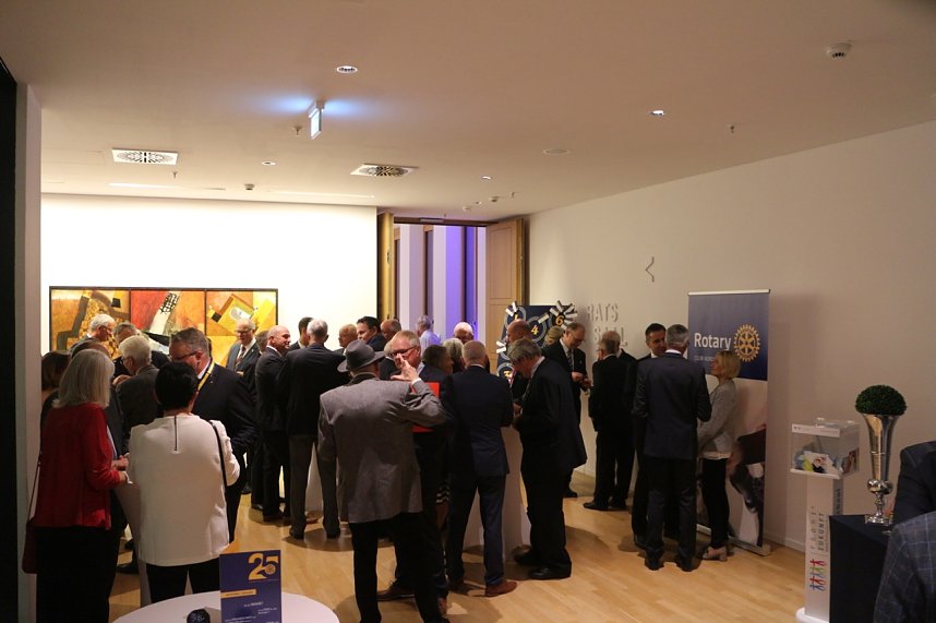 Jubil&auml;umsfeier der Rotarier im Ratssaal