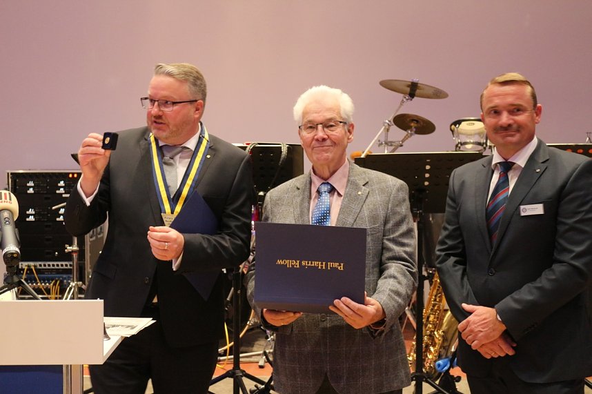 Jubil&auml;umsfeier der Rotarier im Ratssaal