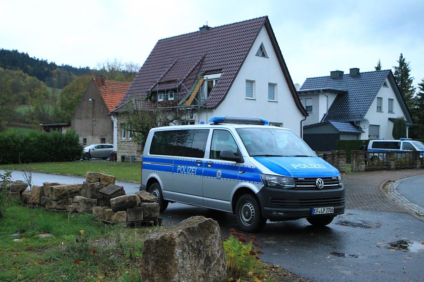 Gro&szlig;einsatz der Polizei