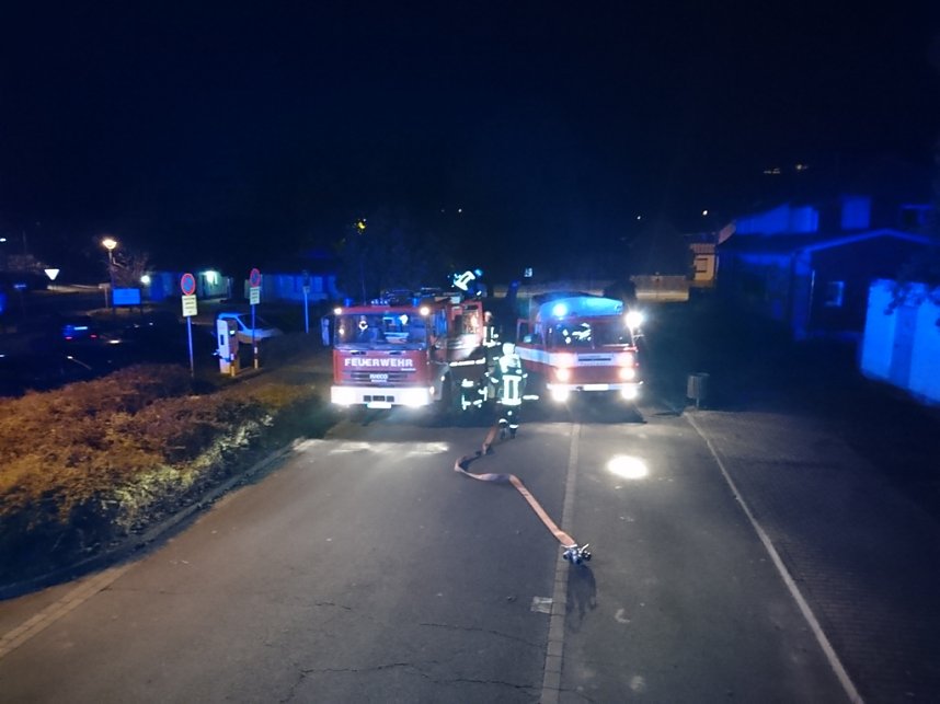 Proben f&uuml;r den Ernstfall: Feuerwehrausbildung in Neustadt