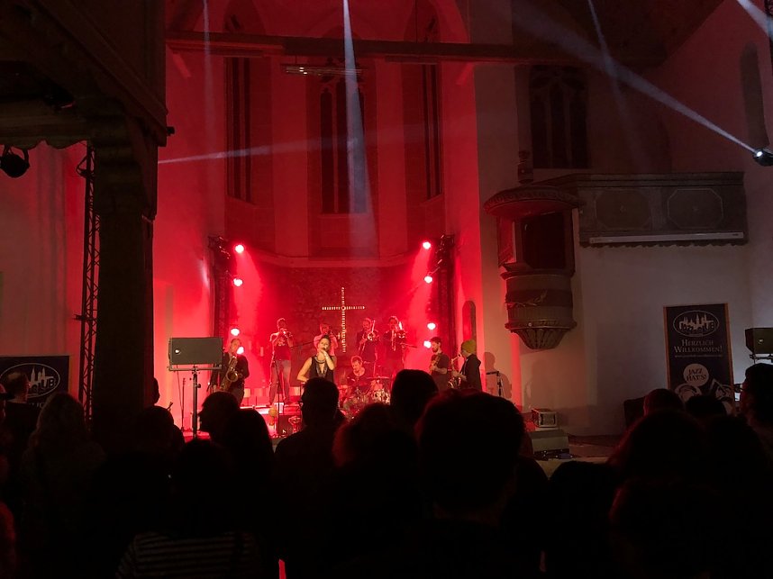 &raquo;Wombo Orchestra&laquo; im Rahmen des 35. Nordh&auml;user Jazzfestes 2018