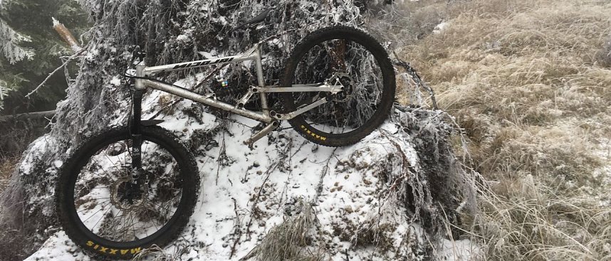 Erster Schnee auf dem Brocken
