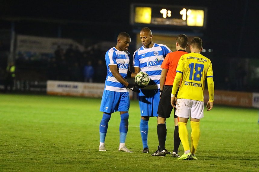 Unentschieden gegen Lok Leipzig