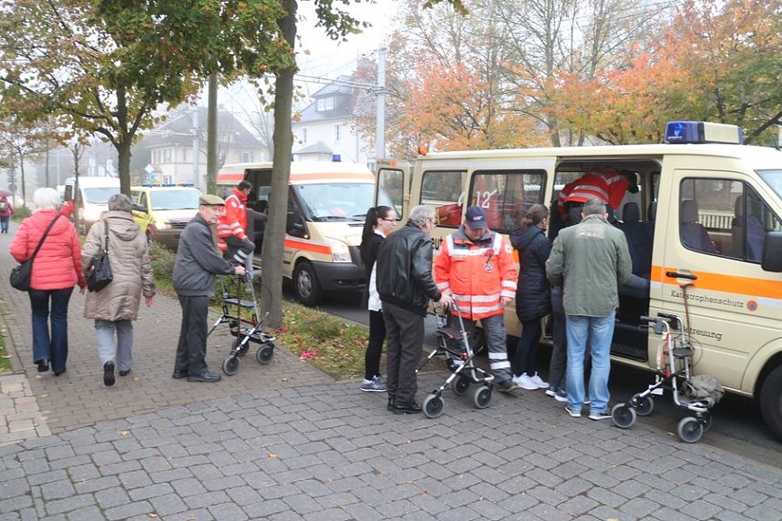 Evakuierung in Nordhausen 