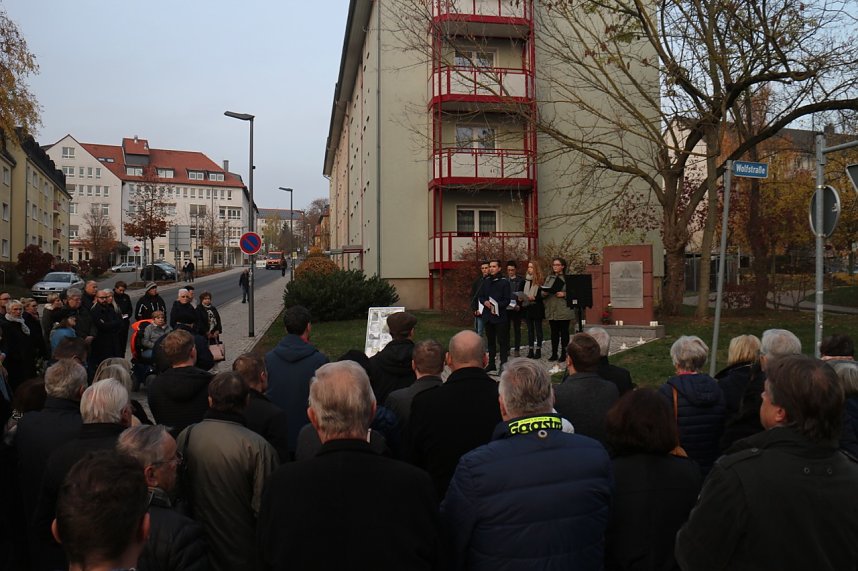 Gedenken an die Reichspogromnacht in Nordhausen