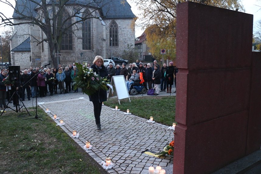 Gedenken an die Reichspogromnacht in Nordhausen