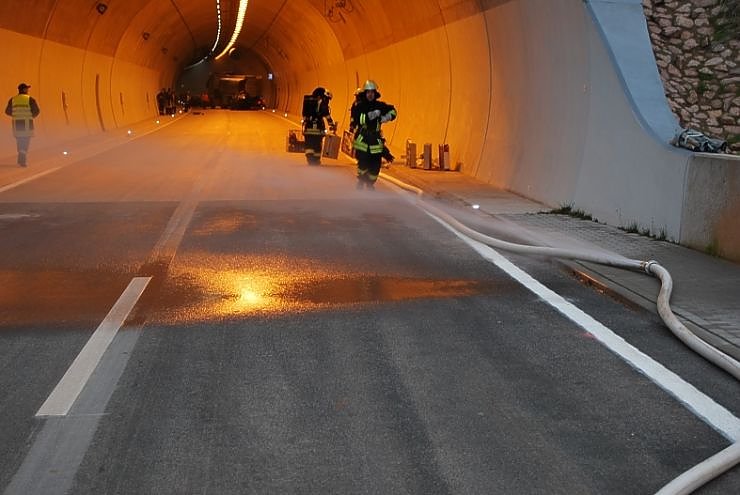 &Uuml;bung auf der Autobahn