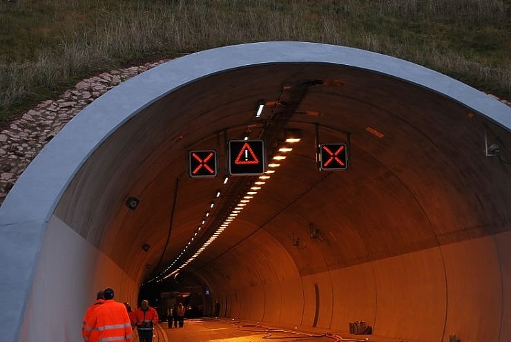 &Uuml;bung auf der Autobahn