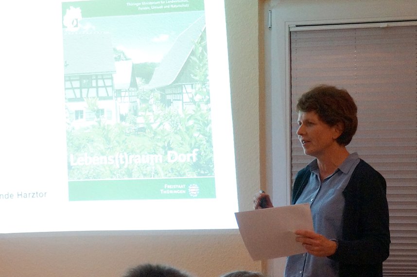 Einwohnerversammlung in Harzungen