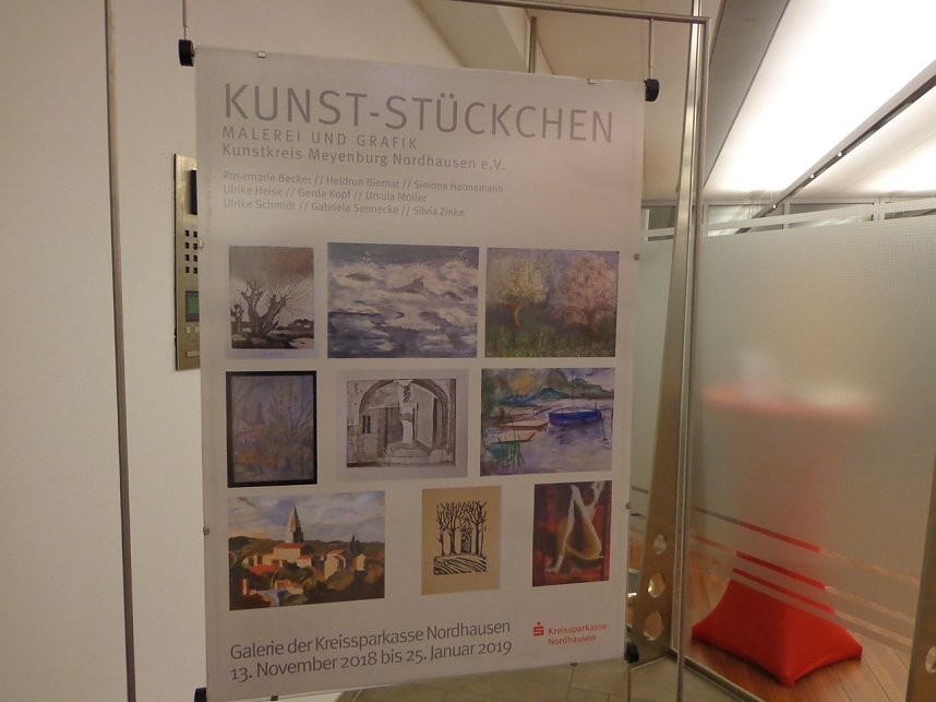 Vernissage in der KSK-Galerie