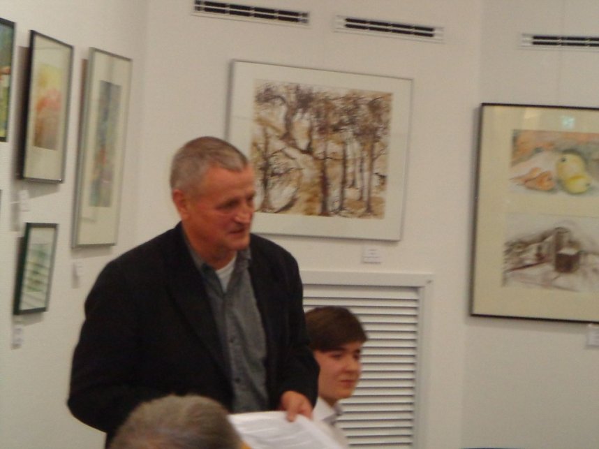 Vernissage in der KSK-Galerie