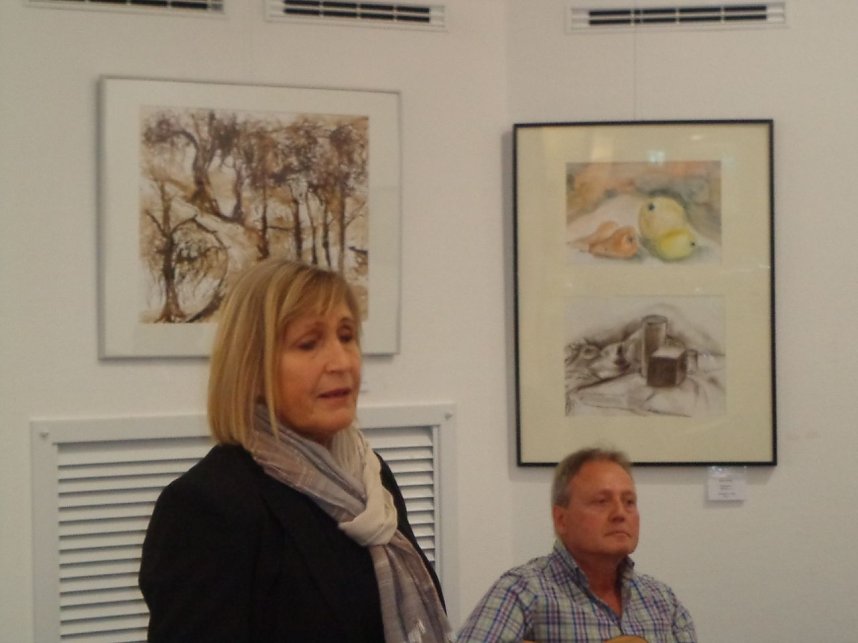 Vernissage in der KSK-Galerie