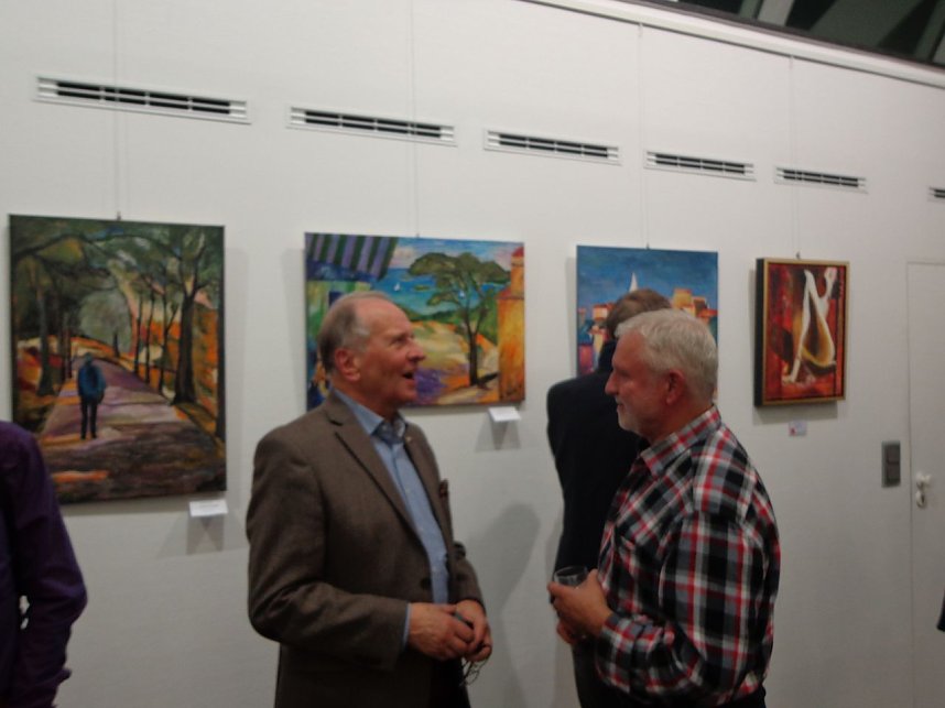 Vernissage in der KSK-Galerie