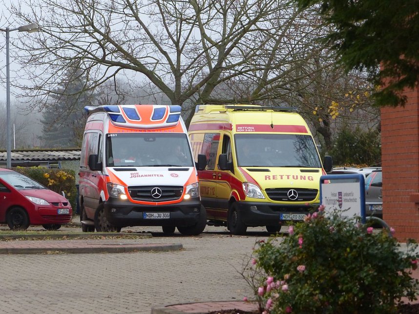 Gro&szlig;einsatz der Polizei