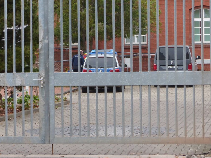 Gro&szlig;einsatz der Polizei