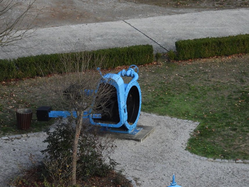 Wenig Wasser in der Talsperre