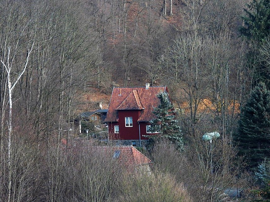 Wenig Wasser in der Talsperre