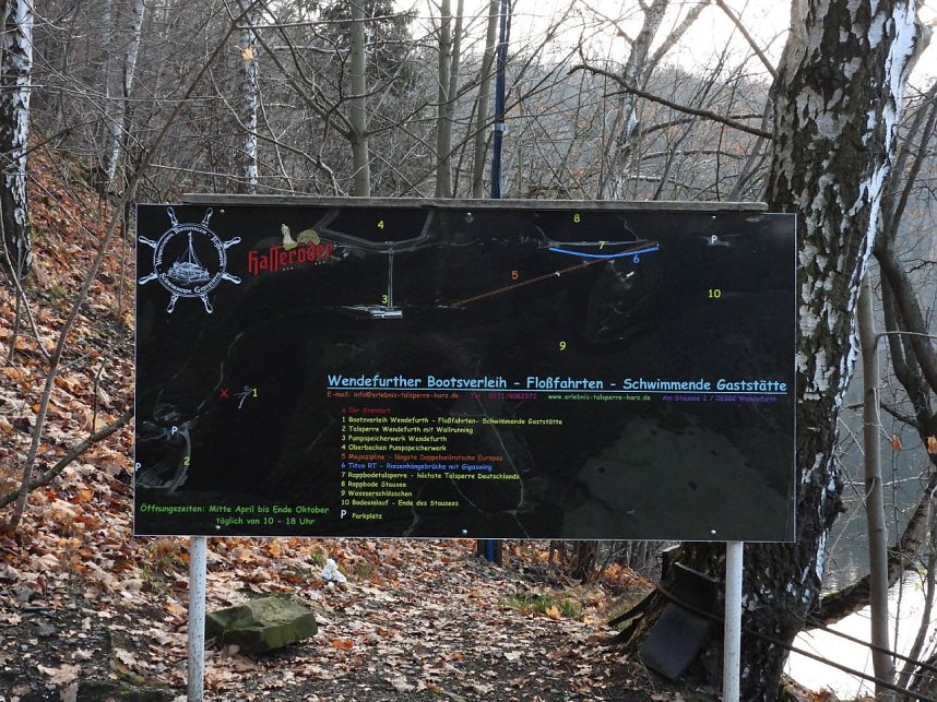 Wenig Wasser in der Talsperre