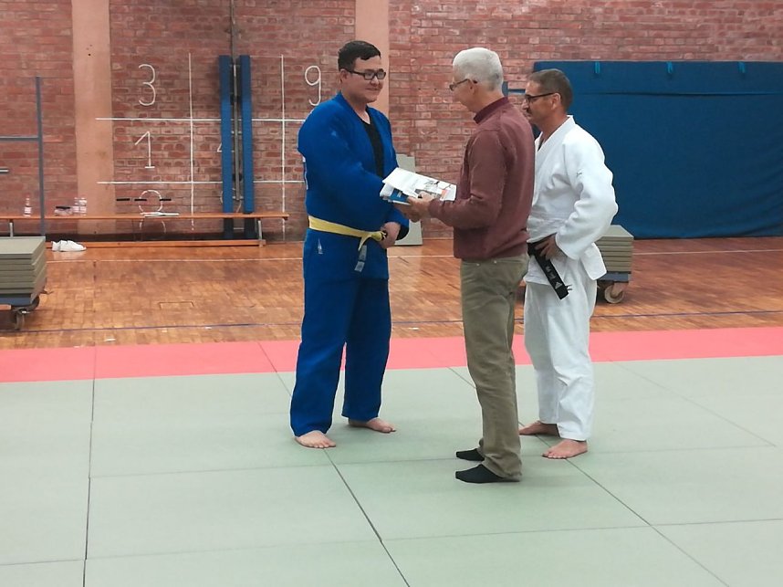 Erfolgreiche G&uuml;rtelpr&uuml;fung