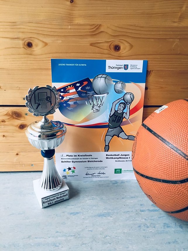 Schillergymnasium Kreismeister im Basketball