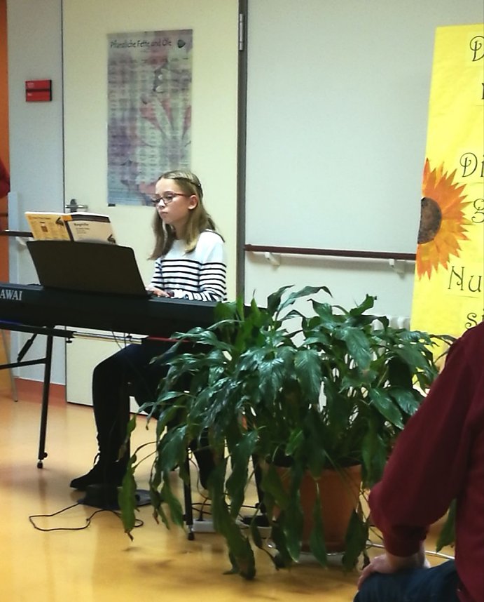 Der Schwimmverein Nordhausen organisiert alle sechs bis acht Wochen ein Konzert f&uuml;r die Patienten und G&auml;ste auf der Palliativstation.