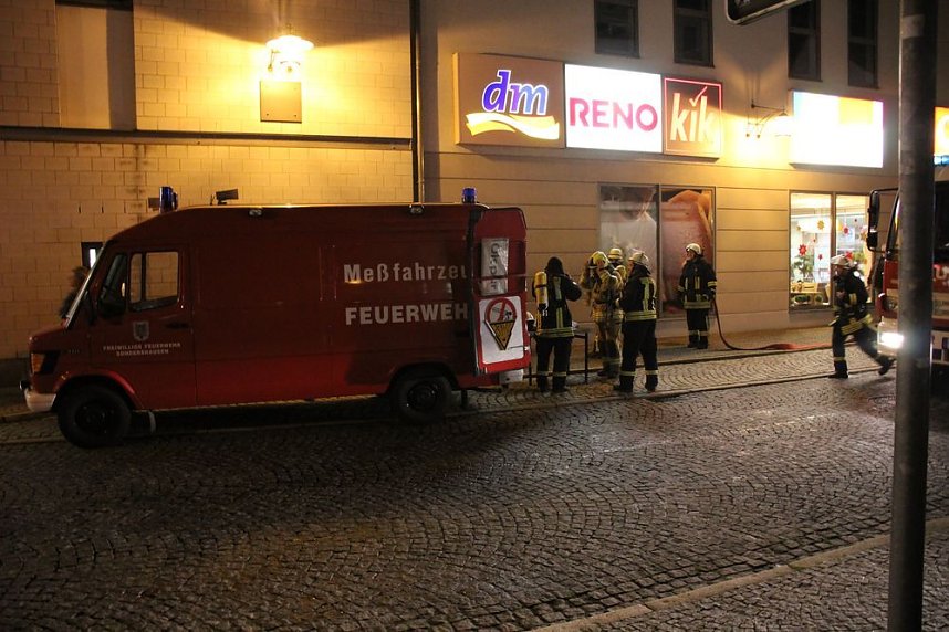 Dachstuhlbrand in Sondershausen