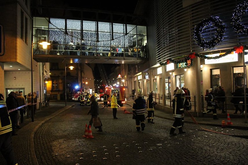 Dachstuhlbrand in Sondershausen