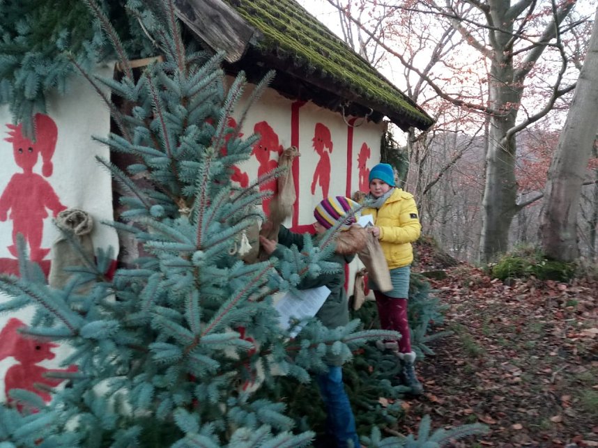 Lebendiger Adventskalender in Harztor