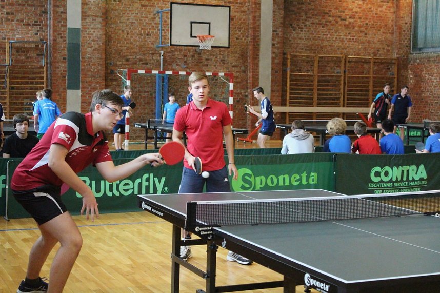 Am vergangenen Mittwoch trafen sich acht Schulmannschaften des Landkreises Nordhausen um das Kreisfinale im Tischtennis der WK I � IV auszutragen