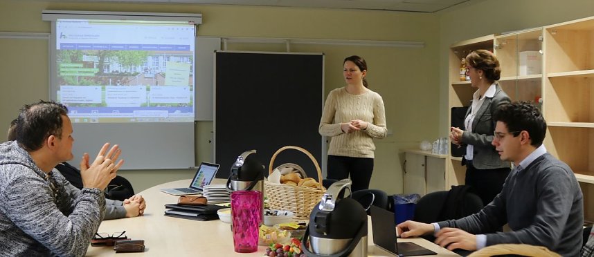   Das erste Gr&uuml;nderfr&uuml;hst&uuml;ck an der Hochschule Nordhausen