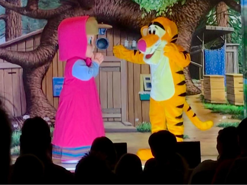 "Mascha und der B&auml;r" in Sundhausen