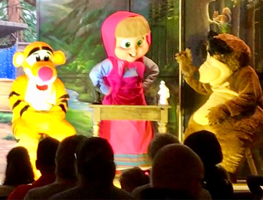 "Mascha und der B&auml;r" in Sundhausen