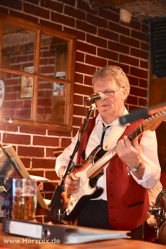 Kartoffelscheibenessen