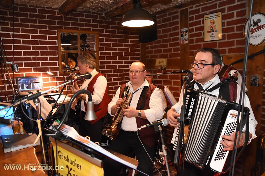 Kartoffelscheibenessen