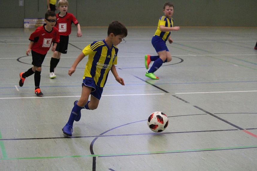 F-Junioren im Hallencup 2019