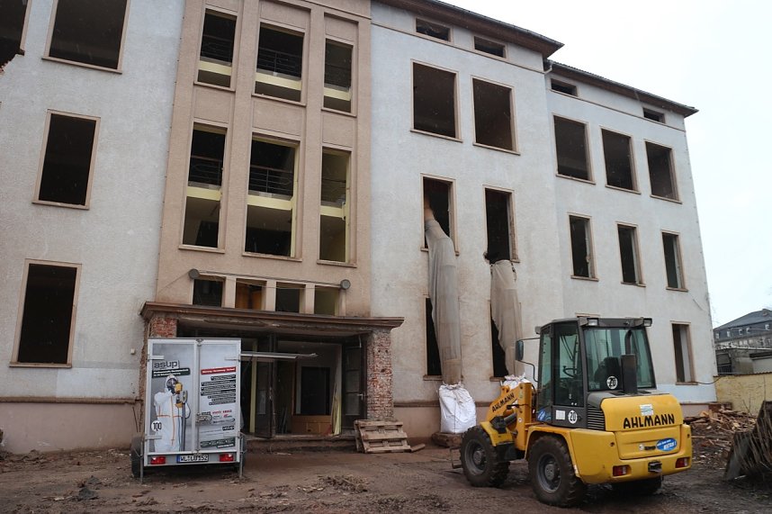 Abriss der Oberstufe des Humboldt-Gymnasiums