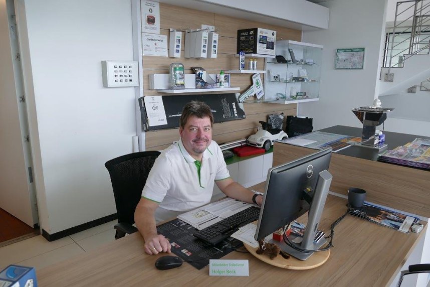 Sonnige Aussichten beim Skoda-Buffet