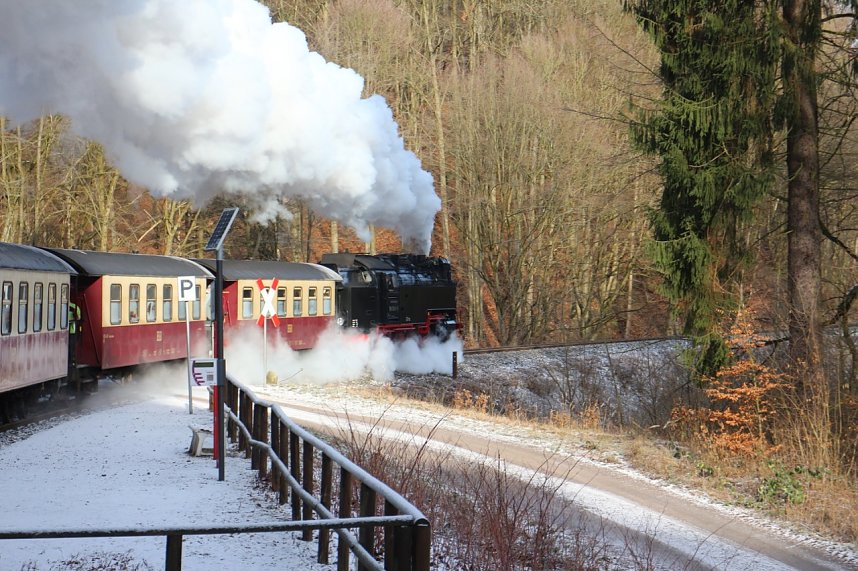 Mit der HSB auf den Brocken